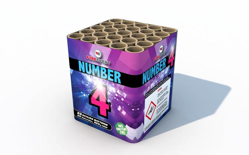 Batterie No4 25 Schuss