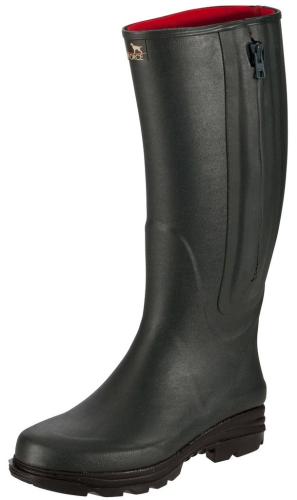 Gummistiefel grün ISO Reißverschluß (39)