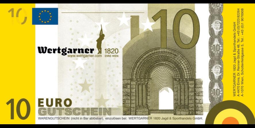 Gutschein € 10,--