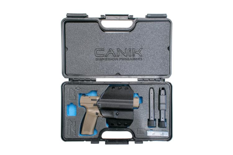 Canik Pistol TP9SFx Mod2 Tungsten Gray 9x19 SAO fiber