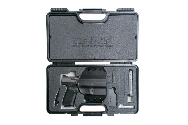 Canik Pistol TP9SF Elite Tungsten Gray 9x19 SAO fib