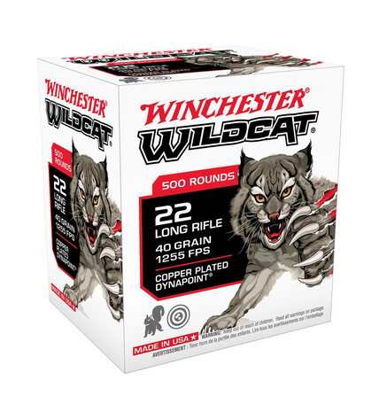 Winchester 22lfb Wildcat 40gr. 500Stk.