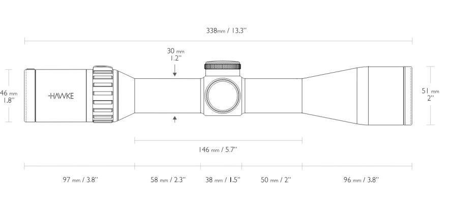 Hawke Endurance 30 FD WA SF 3-18x44