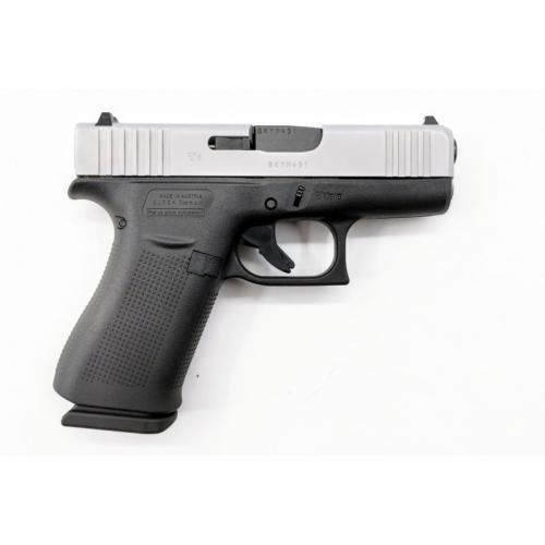 Glock 43x Silver Slimline 9x19