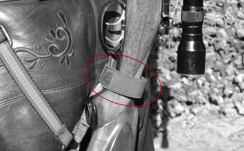 Niggeloh Rucksack-Gewehrgurt Neop braun