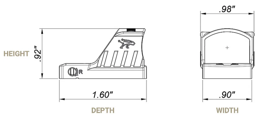 MeCanik MO1 3MOA Tactical Micro