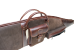 Nob.Gewehrtasche Leder m.Tasch.m.Schalld.120cm