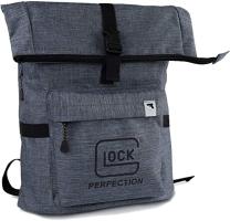 Glock Rucksack melange-grau mit Zipp