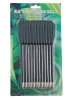 PLASTIK Bolzen 6,5\\" / 12 Psc Black