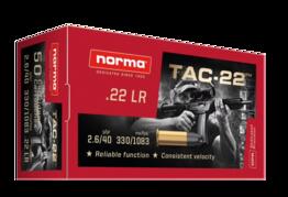 Norma .22lr TAC-22 40grs 50Stk