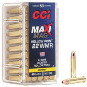 CCI .22WMR MAXI MAG HP 40grs 50Stk
