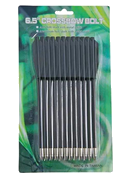 PLASTIK Bolzen 6,5\\" / 12 Psc Black