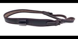 Hirsch Gewehrriemen Leder Luxus breit