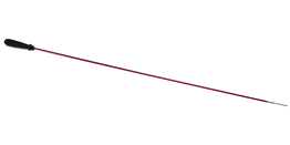 Putzstock LW ab Kal.5,6mm 1TLG.87cm rot